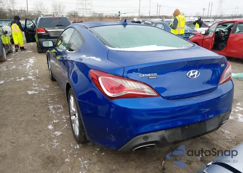 2013 Hyundai Genesis 2.0T z USA, uszkodzony, nr VIN KMHHT6KD7DU091971
